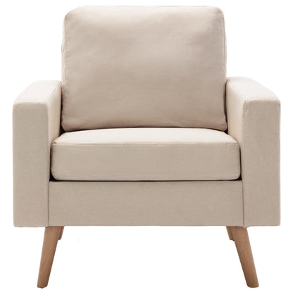 Lænestol og 2-Personers Sofa Sæt Stof