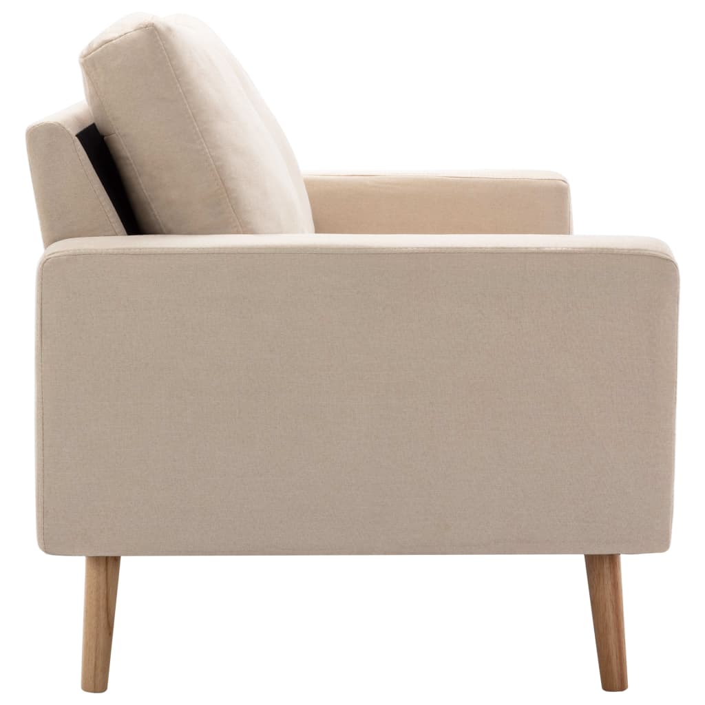 Lænestol og 2-Personers Sofa Sæt Stof