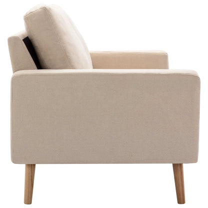 Lænestol og 2-Personers Sofa Sæt Stof