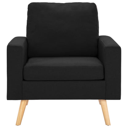Lænestol og 2-Personers Sofa Sæt Stof
