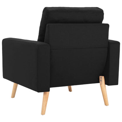 Lænestol og 2-Personers Sofa Sæt Stof