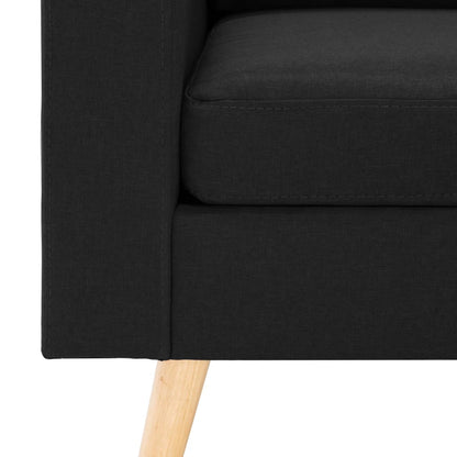 Lænestol og 2-Personers Sofa Sæt Stof