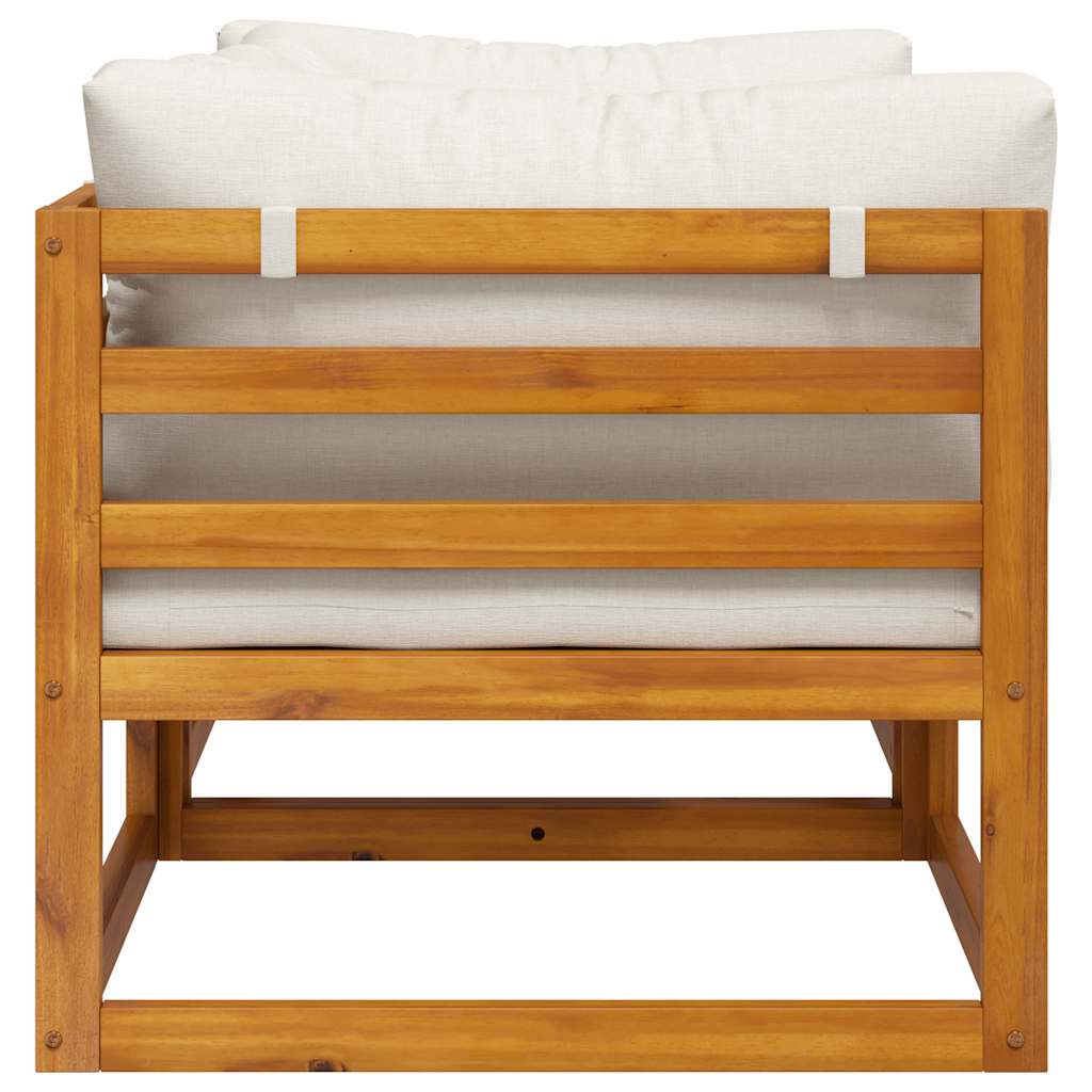 Hjørnesofa 2 Stk. Massivt Akacietræ