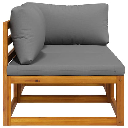 Sofasæt 2 Dele Massivt Akacietræ