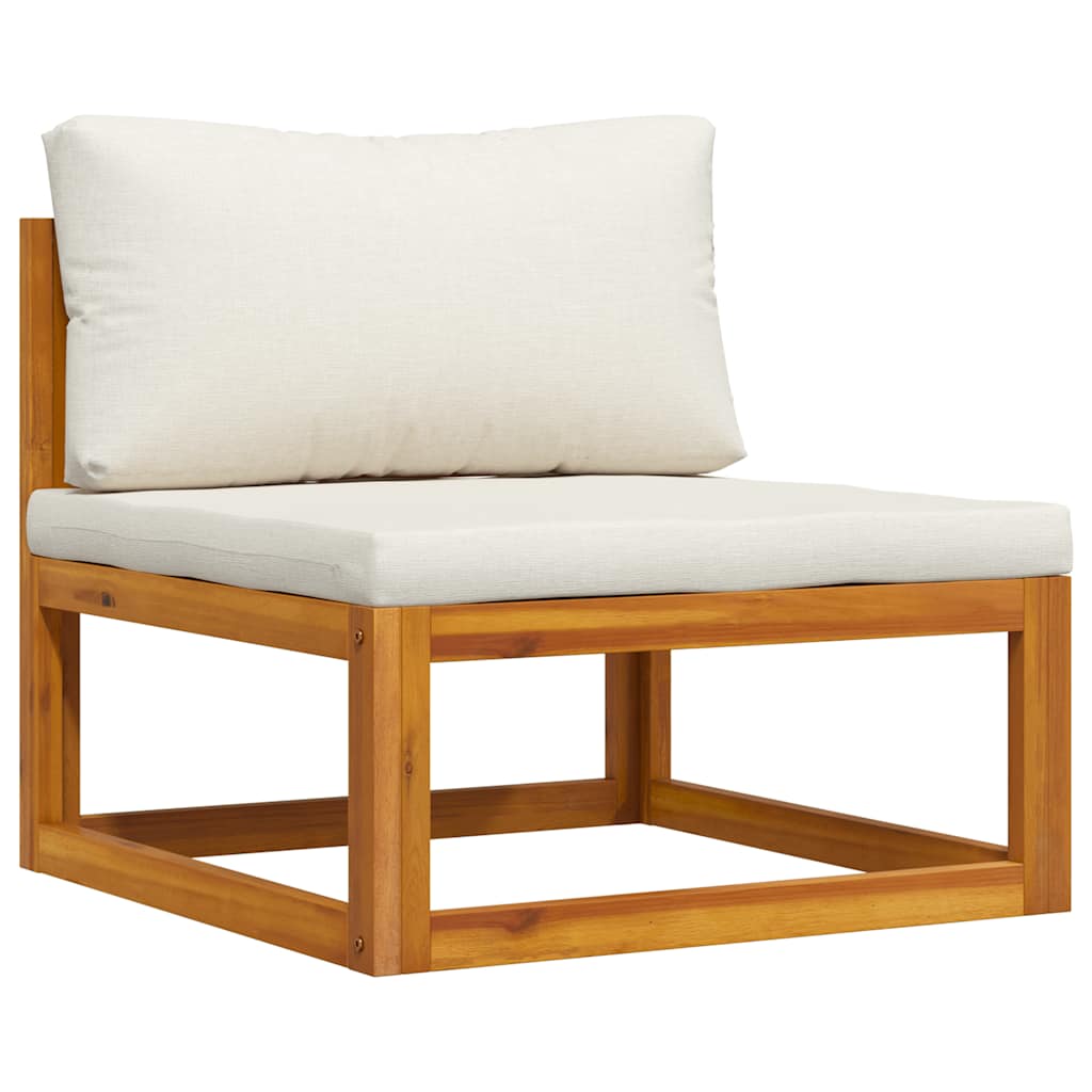 Sofasæt 2 Dele Massivt Akacietræ