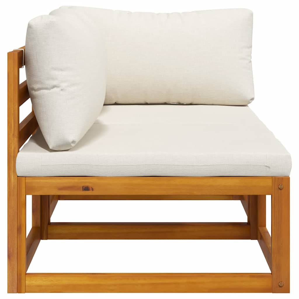 Sofasæt 2 Dele Massivt Akacietræ