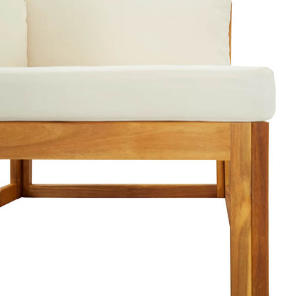 Hjørnedel Til Sofa Massivt Akacietræ