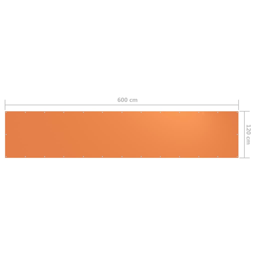Altanafskærmning 120x600 Cm Oxfordstof - Billede 5