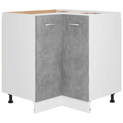 Hjørneskab Lyon 75,5x75,5x81,5 Cm Konstrueret Træ - Billede 2