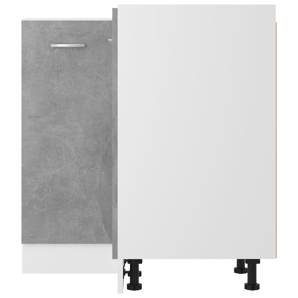 Hjørneskab Lyon 75,5x75,5x81,5 Cm Konstrueret Træ - Billede 7