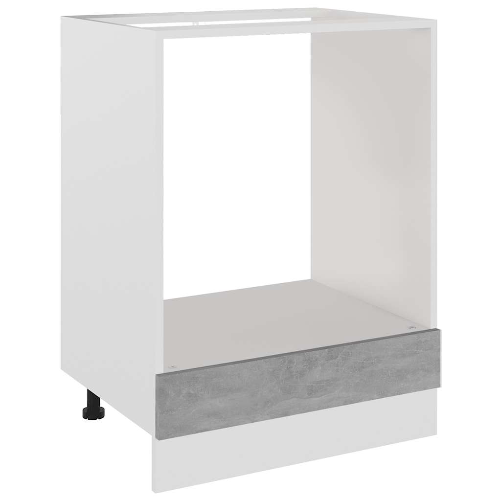 Ovnskab Riga 60x46x81,5 Cm Konstrueret Træ - Billede 2
