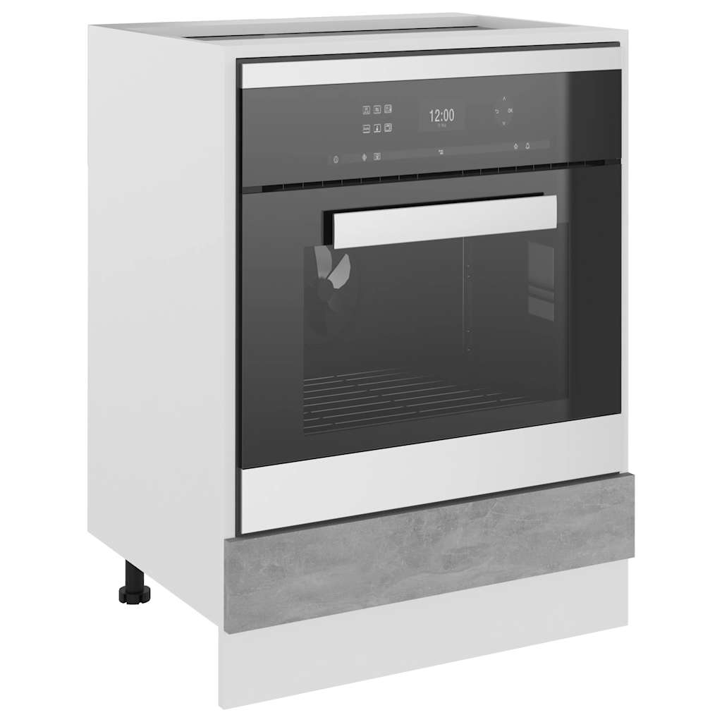 Ovnskab Riga 60x46x81,5 Cm Konstrueret Træ - Billede 4