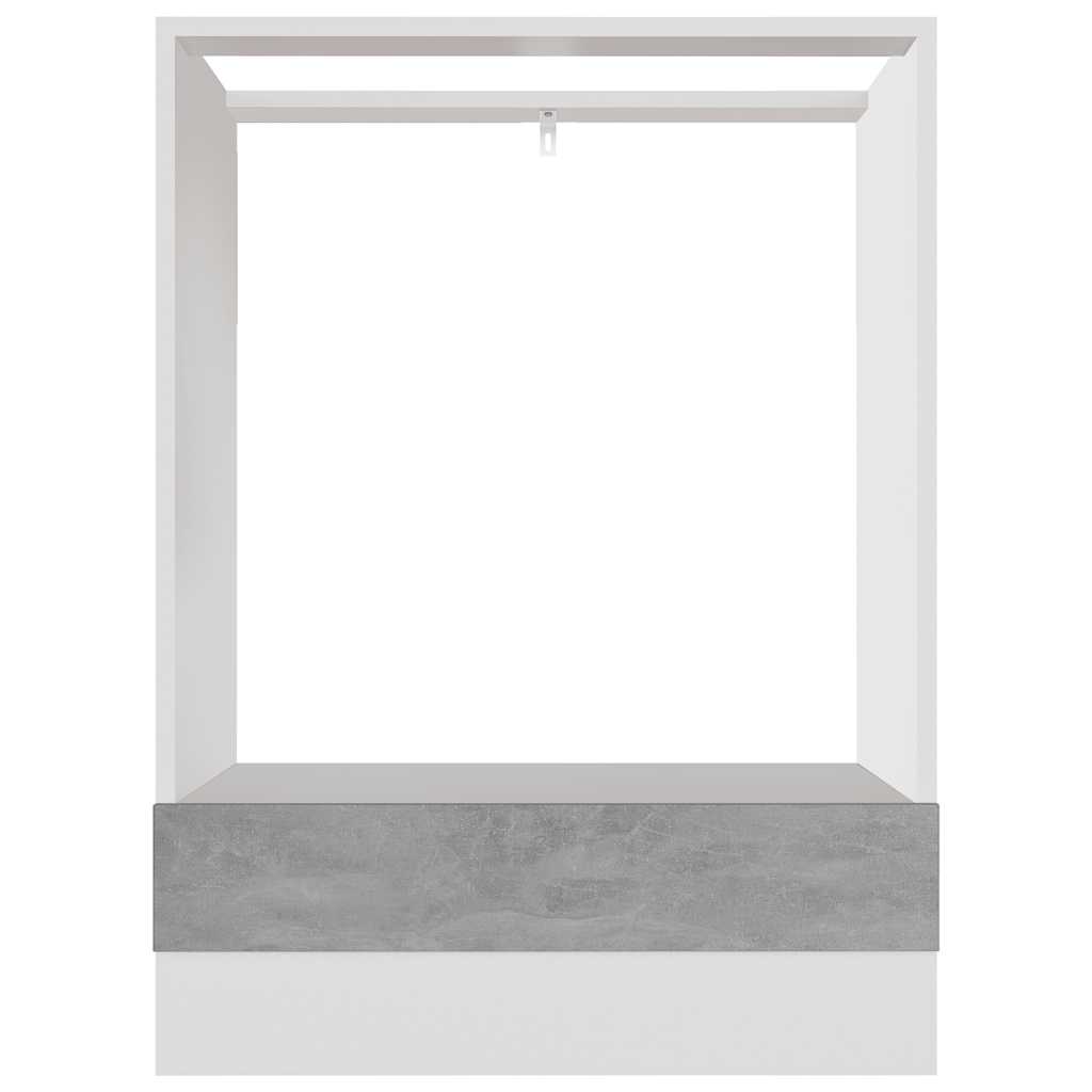 Ovnskab Riga 60x46x81,5 Cm Konstrueret Træ - Billede 5