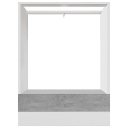 Ovnskab Riga 60x46x81,5 Cm Konstrueret Træ - Billede 5