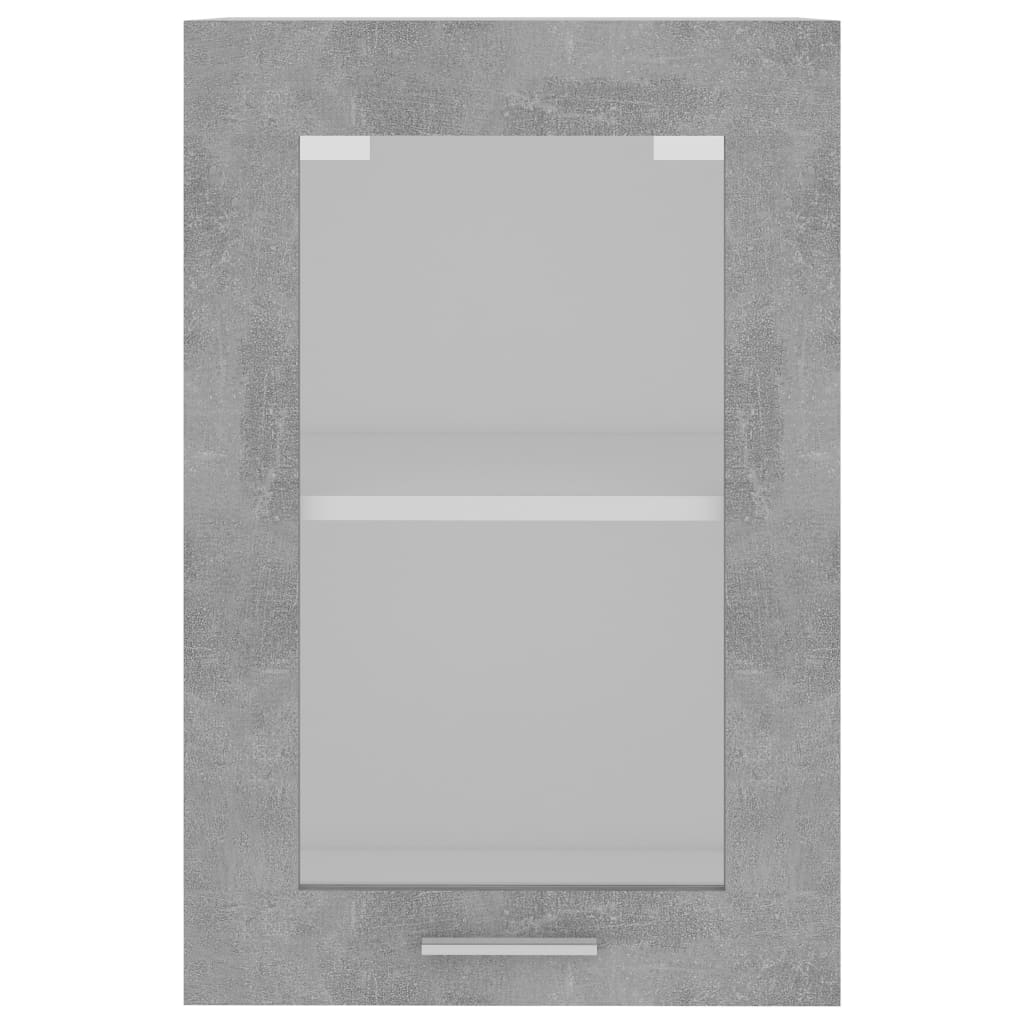 Hængende Vitrineskab Lyon 40x31x60 Cm Konstrueret Træ - Billede 7