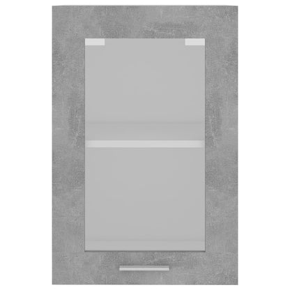 Hængende Vitrineskab Lyon 40x31x60 Cm Konstrueret Træ - Billede 7