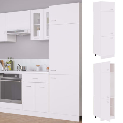 Køleskabsskab Lyon 60x57x207 Cm Konstrueret Træ - Variant 802538