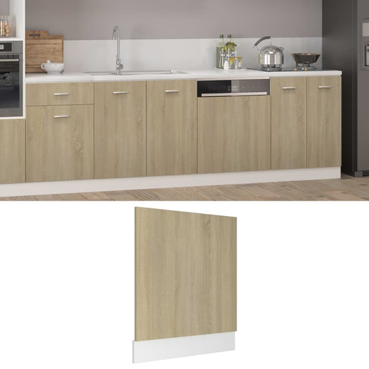 Låge Til Opvaskemaskine Lyon 59,5X3X67 Cm Sonoma-Eg
