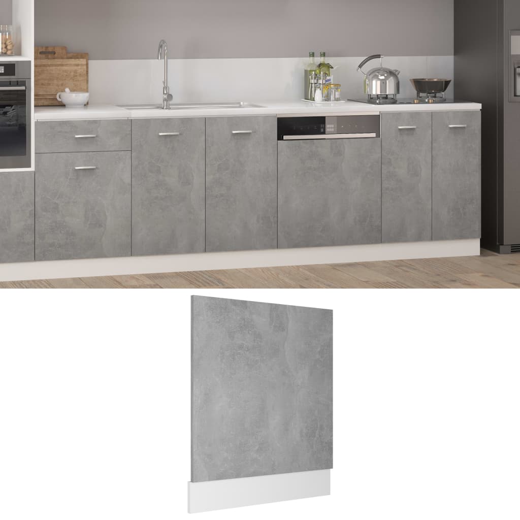 Opvaskemaskinepanel Lyon 59,5x3x67 Cm Konstrueret Træ - Hovedbillede