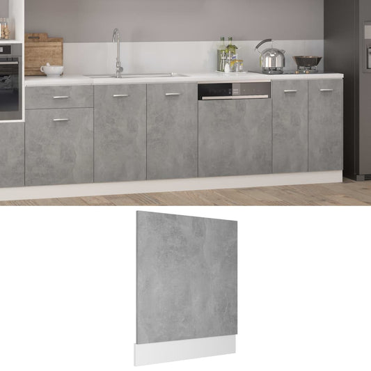 Opvaskemaskinepanel Lyon 59,5x3x67 Cm Konstrueret Træ - Hovedbillede