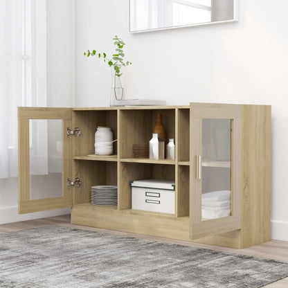 Skænk 120x30,5x70 Cm Konstrueret Træ - Billede 3