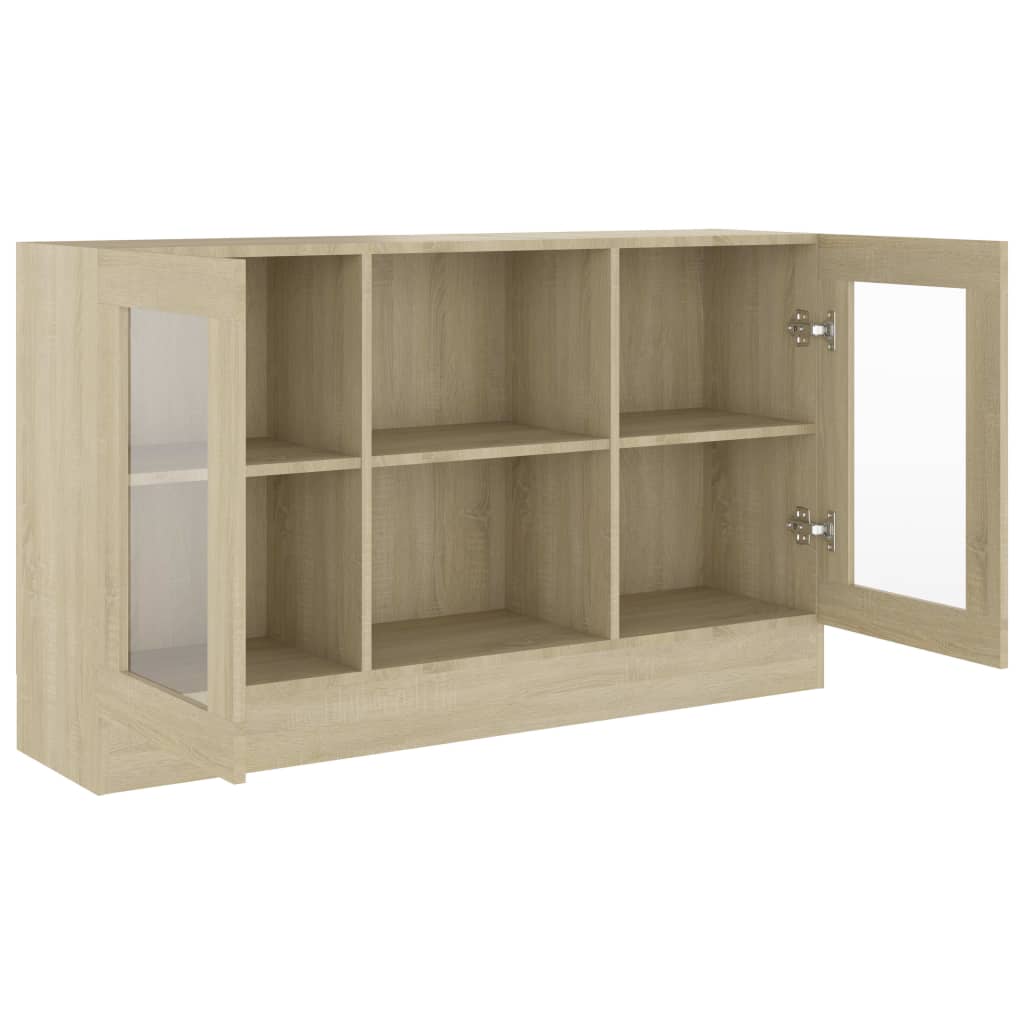 Skænk 120x30,5x70 Cm Konstrueret Træ - Billede 4