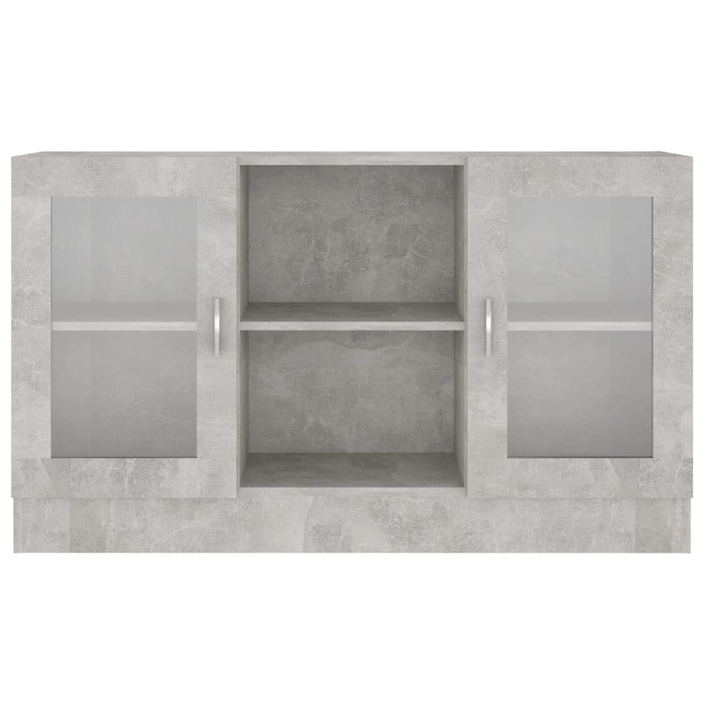 Vitrineskab 120x30,5x70 Cm Konstrueret Træ - Billede 5
