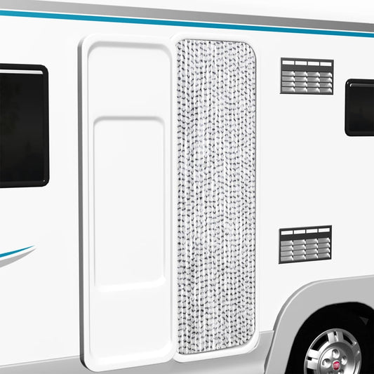 Insektgardin Chenille Lysegrå Og Mørkegrå Lyse- Og Mørkegrå