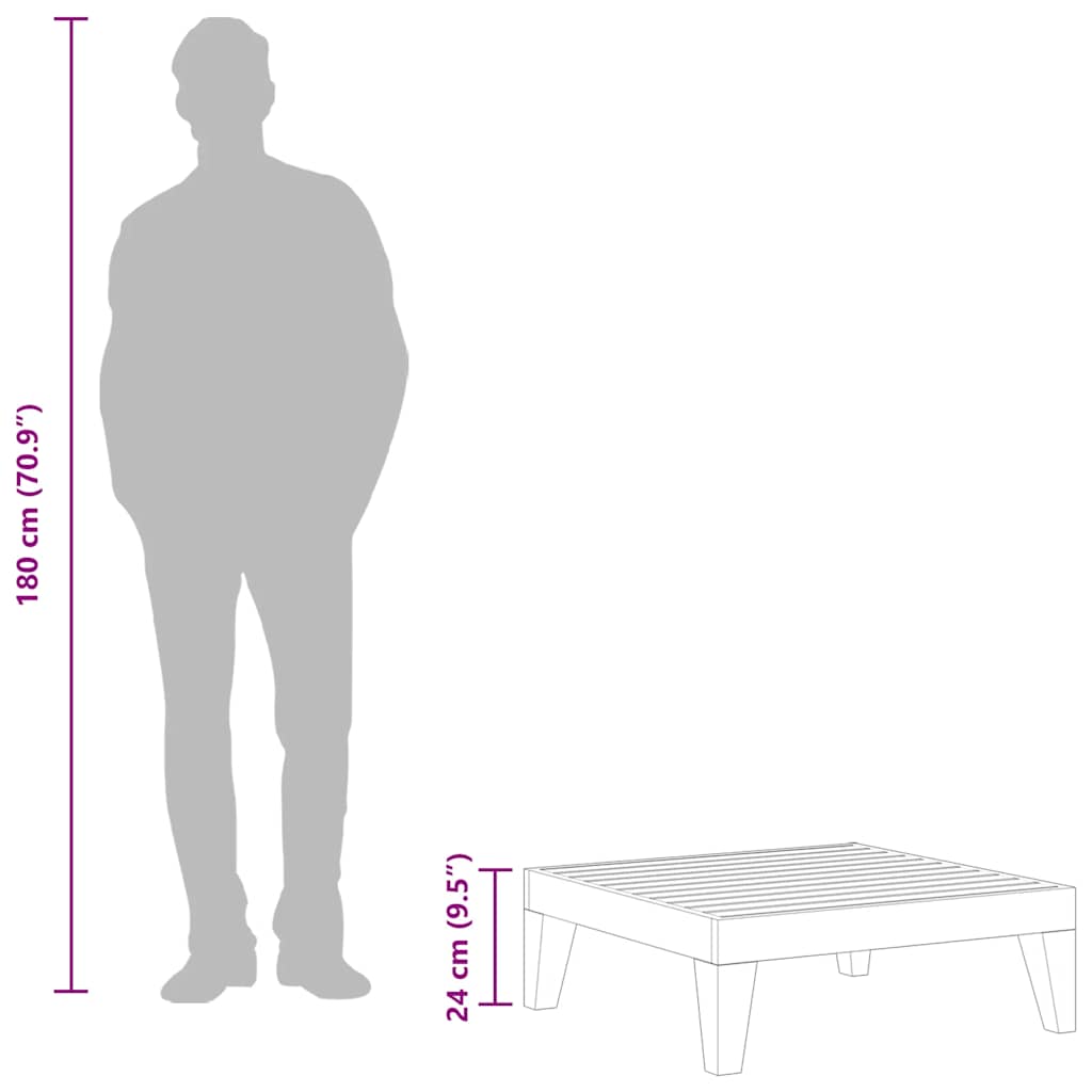Havebord Massivt Akacietræ