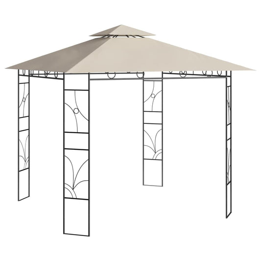 Pavillon 3X3X2,7 M 160 G/M² Farvet