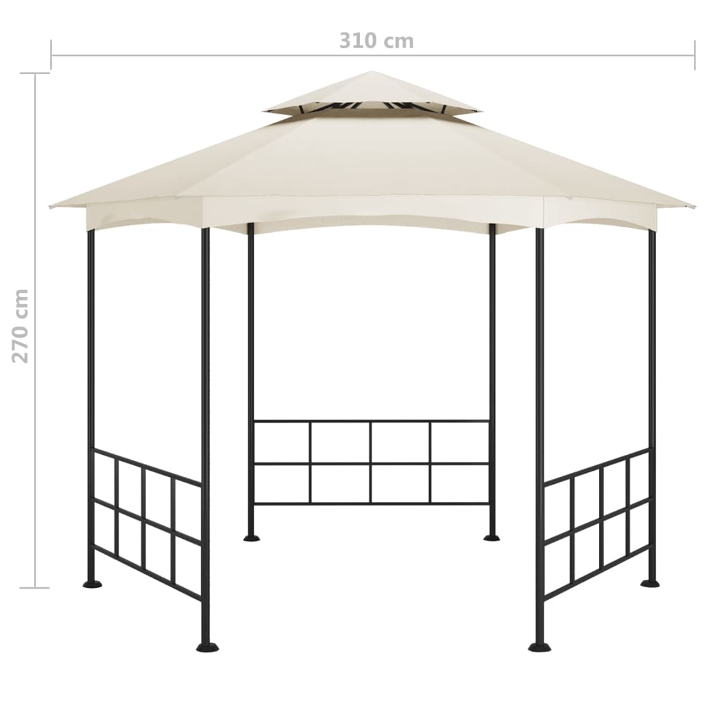 Pavillon med Sidevægge 3,1x2,7 M - billede 6