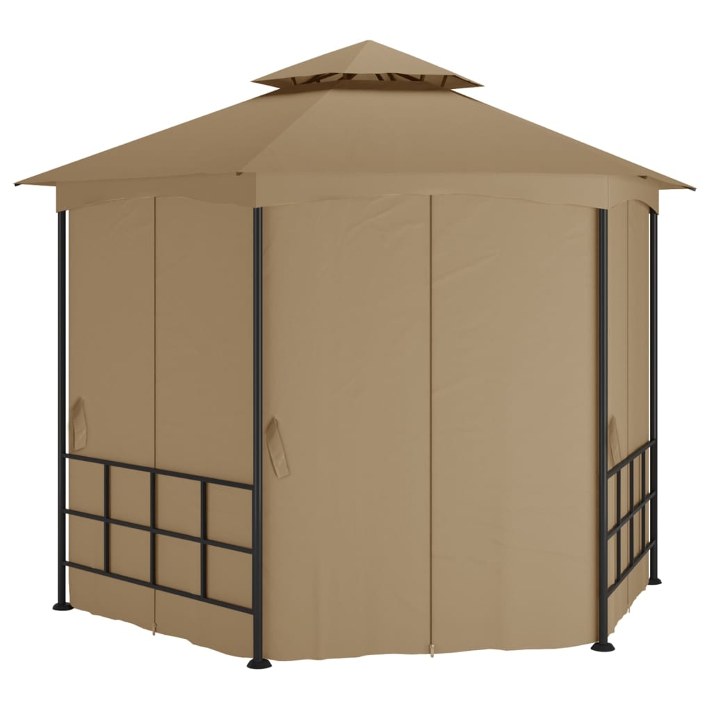 Pavillon med Sidevægge 3,1x2,7 M