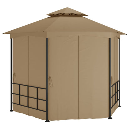Pavillon med Sidevægge 3,1x2,7 M