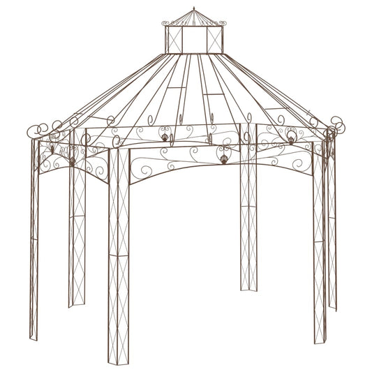 Havepavillon Jern Antikbrun
