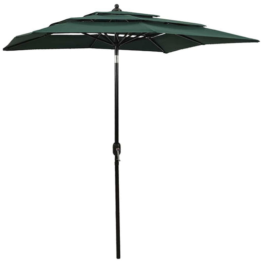 Parasol Aluminiumsstang 3 Niveauer - Hovedbillede