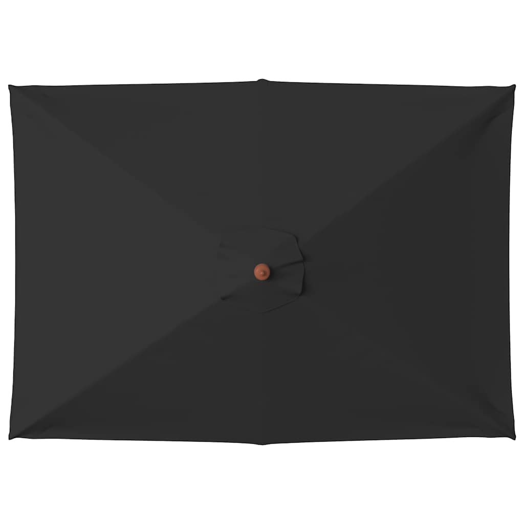 Haveparasol 150x200 Cm Træstang - Billede 4