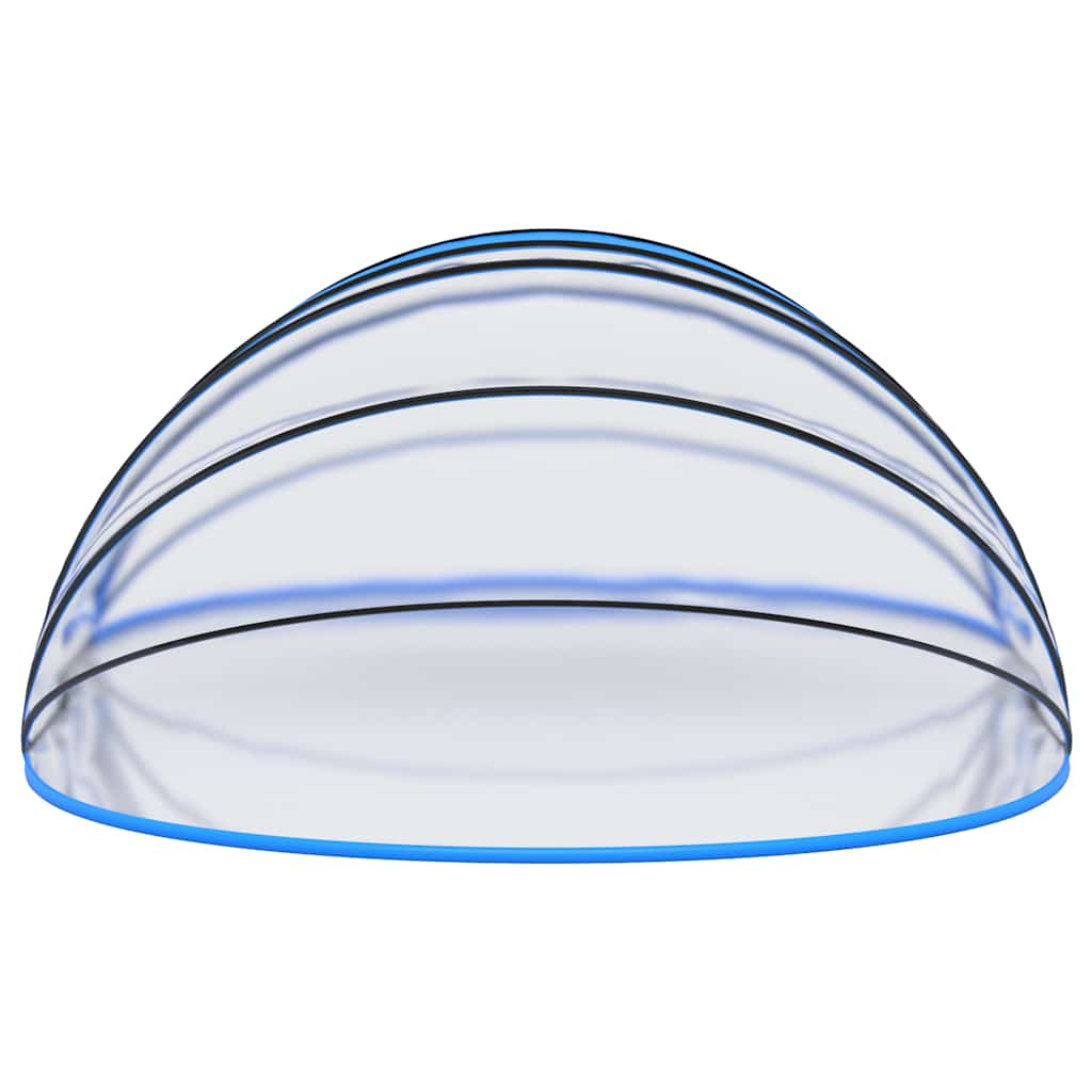 Poolkuppel 620x410x210 Cm Oval - Billede 5