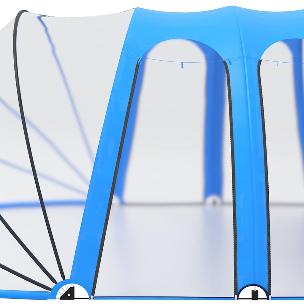 Poolkuppel 620x410x210 Cm Oval - Billede 6