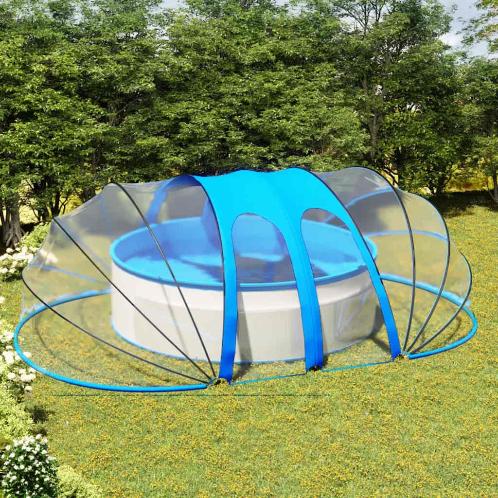 Poolkuppel 620x410x210 Cm Oval - Hovedbillede