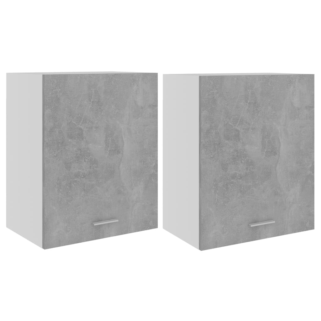 Hængeskabe 2 Stk. Lyon 50x31x60 Cm Konstrueret Træ - Billede 2