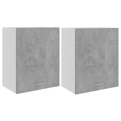 Hængeskabe 2 Stk. Lyon 50x31x60 Cm Konstrueret Træ - Billede 2
