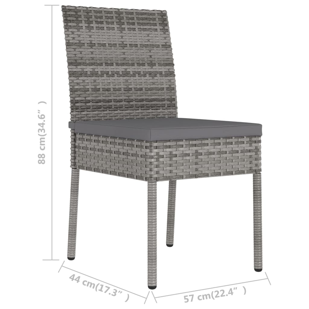 Havestole Polyrattan - Billede 6