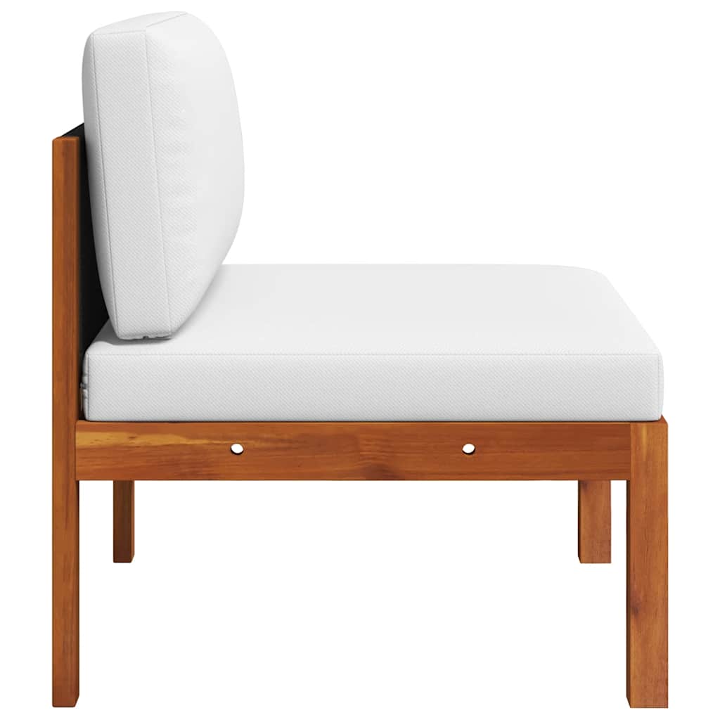 Havesofa Med Hynder I Akacietræ Og Reb