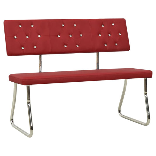 Bænk 110 Cm Kunstlæder