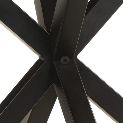 Sidebord 68x68x56 Cm Massivt Mangotræ - Billede 5