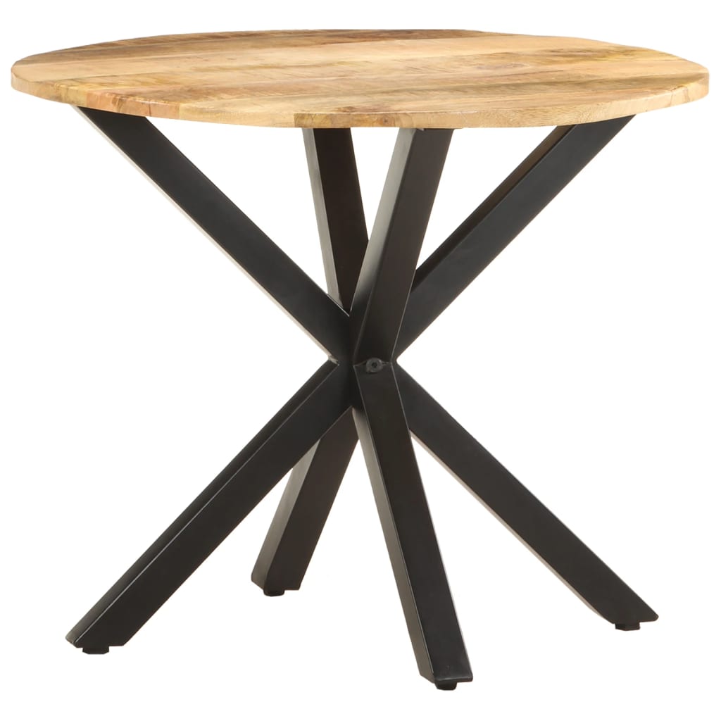 Sidebord 68x68x56 Cm Massivt Mangotræ - Billede 9