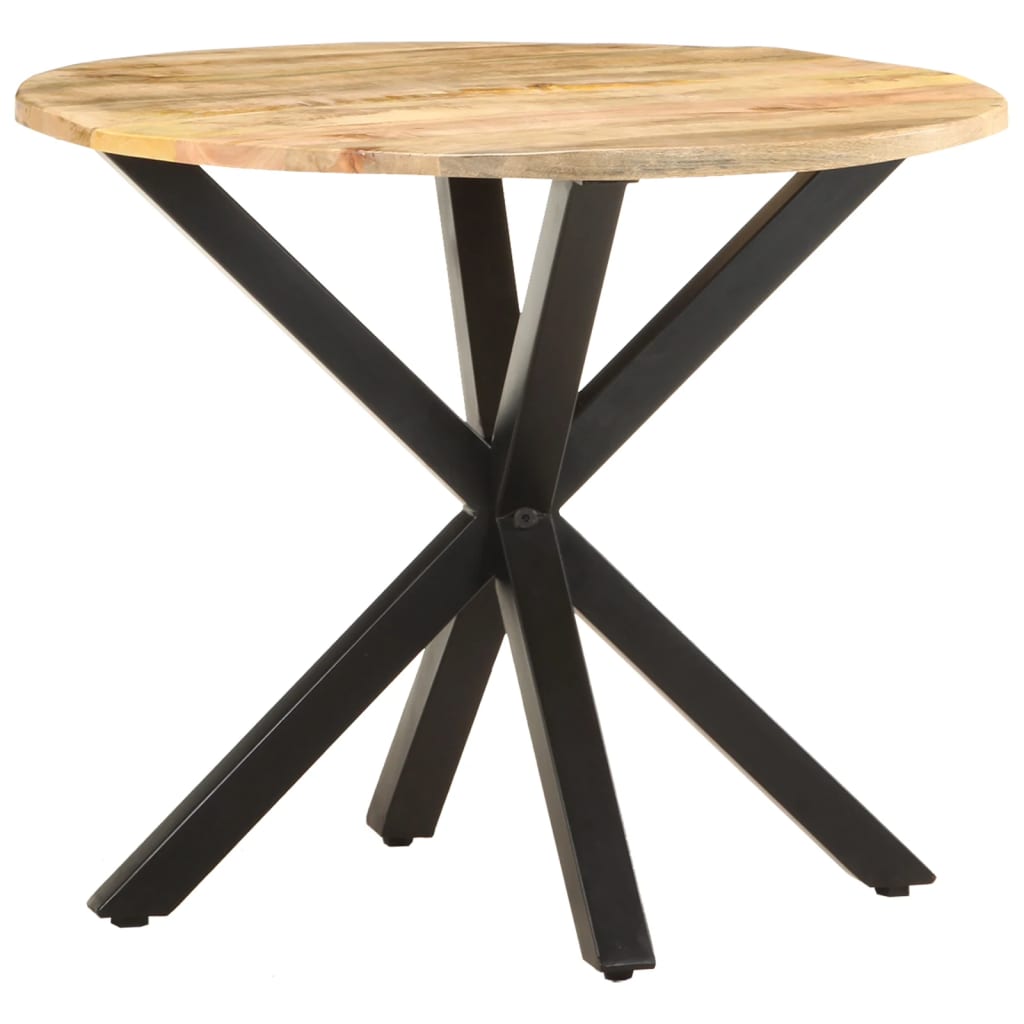 Sidebord 68x68x56 Cm Massivt Mangotræ - Billede 10