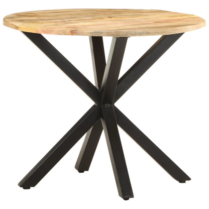 Sidebord 68x68x56 Cm Massivt Mangotræ - Billede 10