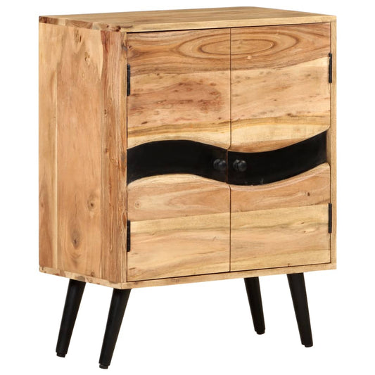Skænk 57X34X75 Cm Massivt Akacietræ