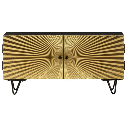 Tv-Skab 90X30X45 Cm Massivt Mangotræ